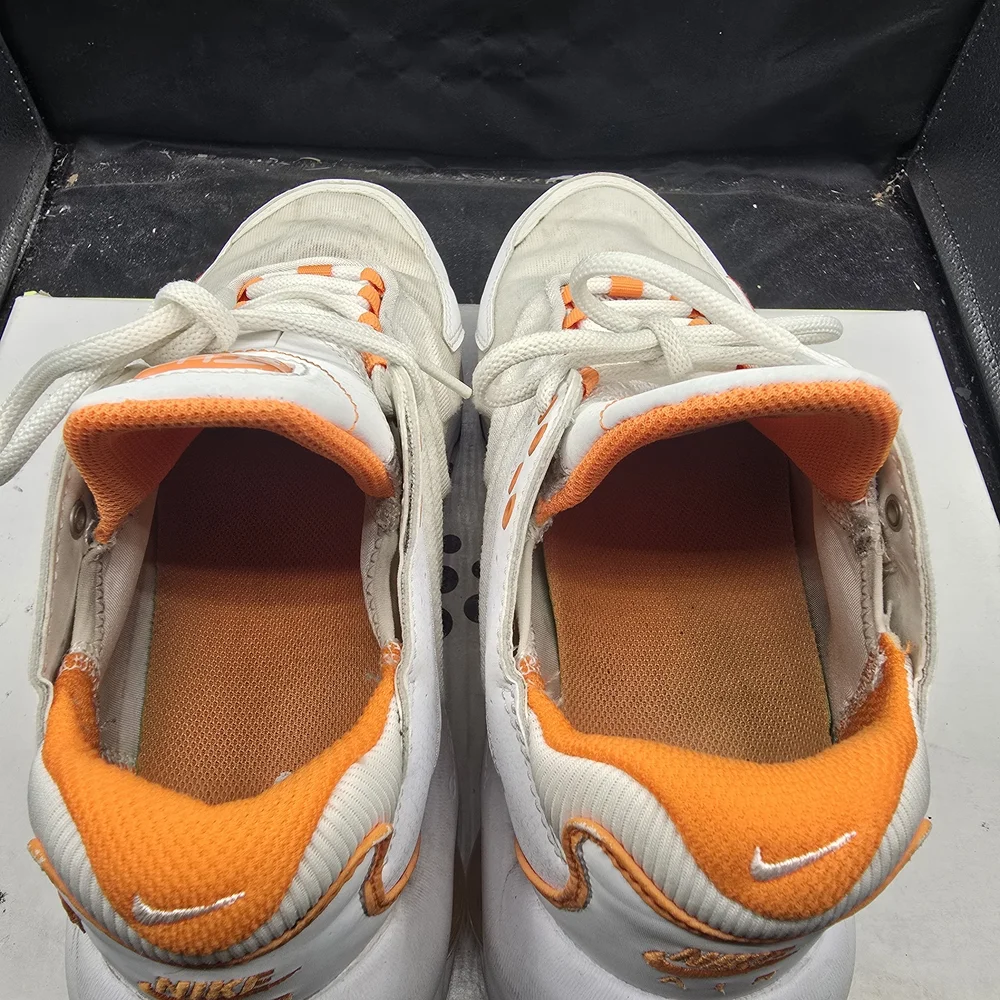Nike White‎ and Orange Athletic Shoes